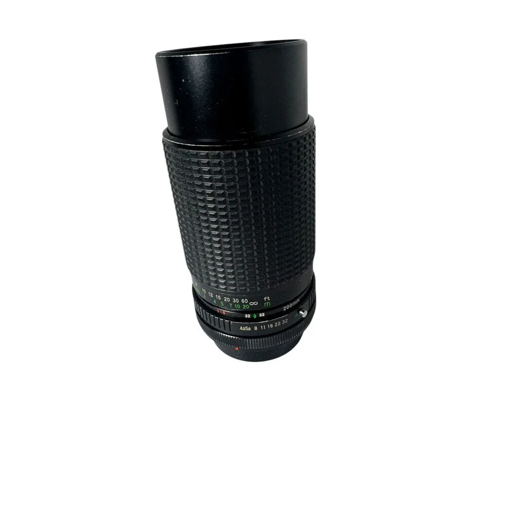 TOU/FIVE STAR MC AUTO MACRO ZOOM 1:45 75-200MM FOR CANON FILM CAMERA FD MOUNT